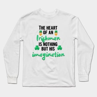 Funny st patricks day sayings, irish quotes Long Sleeve T-Shirt